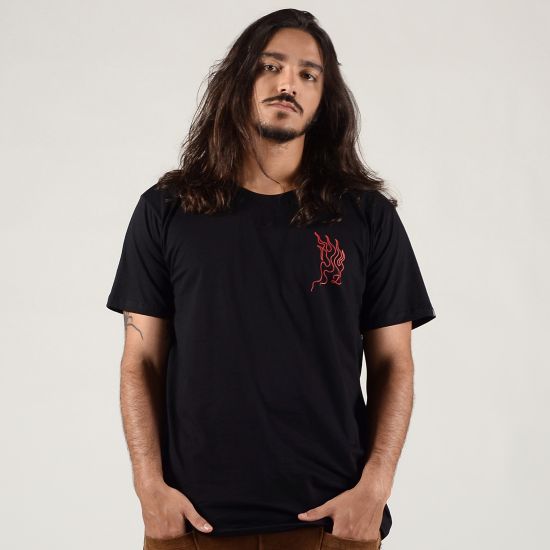 Camiseta Tiger Flames